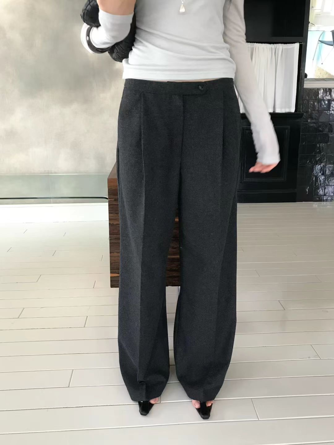 AVANDACE東大門㊣代購女裝新品人氣25秋冬熱賣真品休閑休閑褲AVANDACE休閑褲圖色1