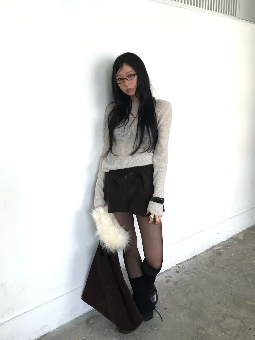 AVANDACE東大門㊣直郵女裝新款真品休閑熱賣25秋冬職業短褲AVANDACE短褲