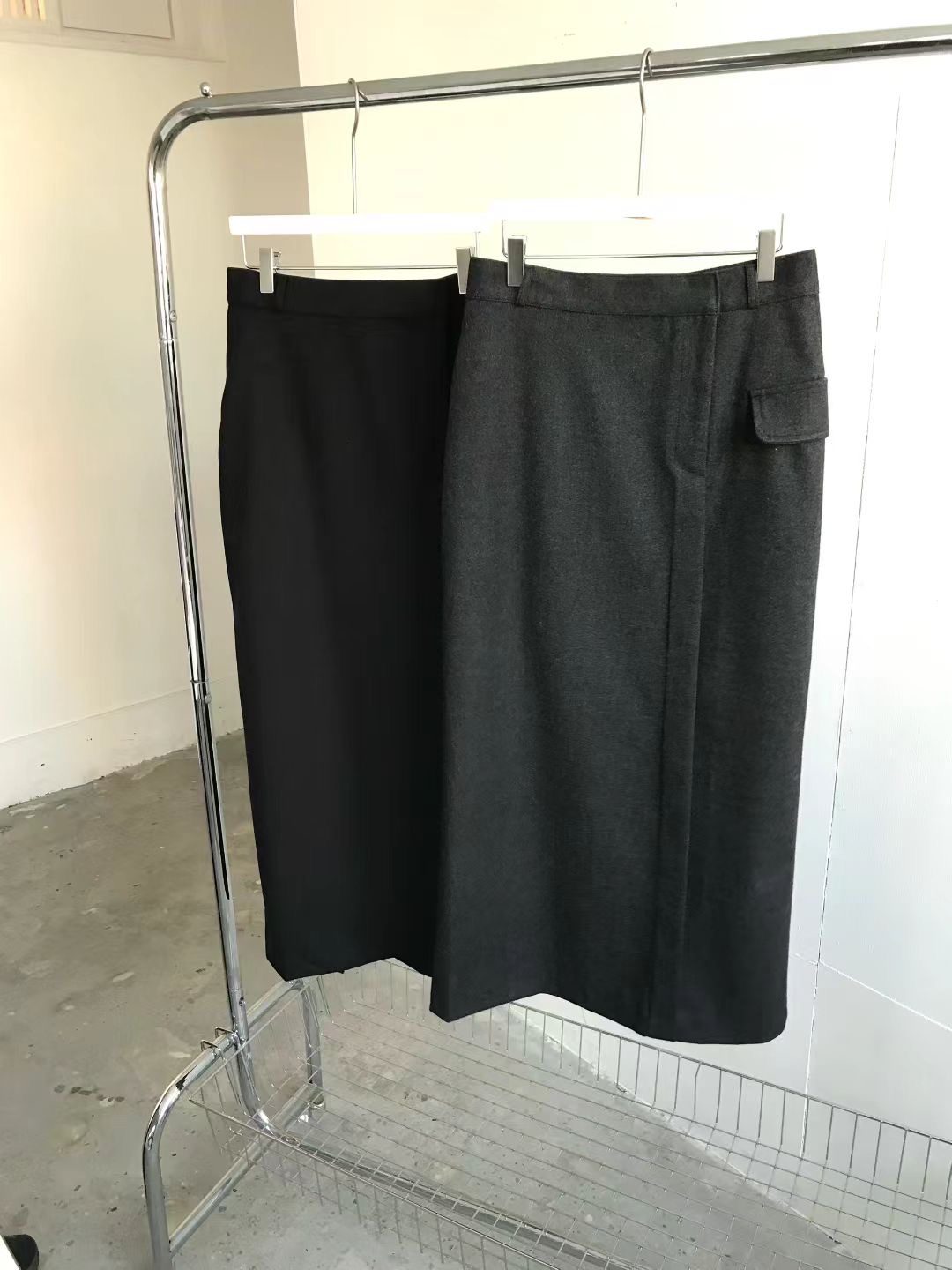 AVANDACE韓國直郵㊣女士新品熱賣時尚人氣25秋冬真品推薦長裙AVANDACE長裙