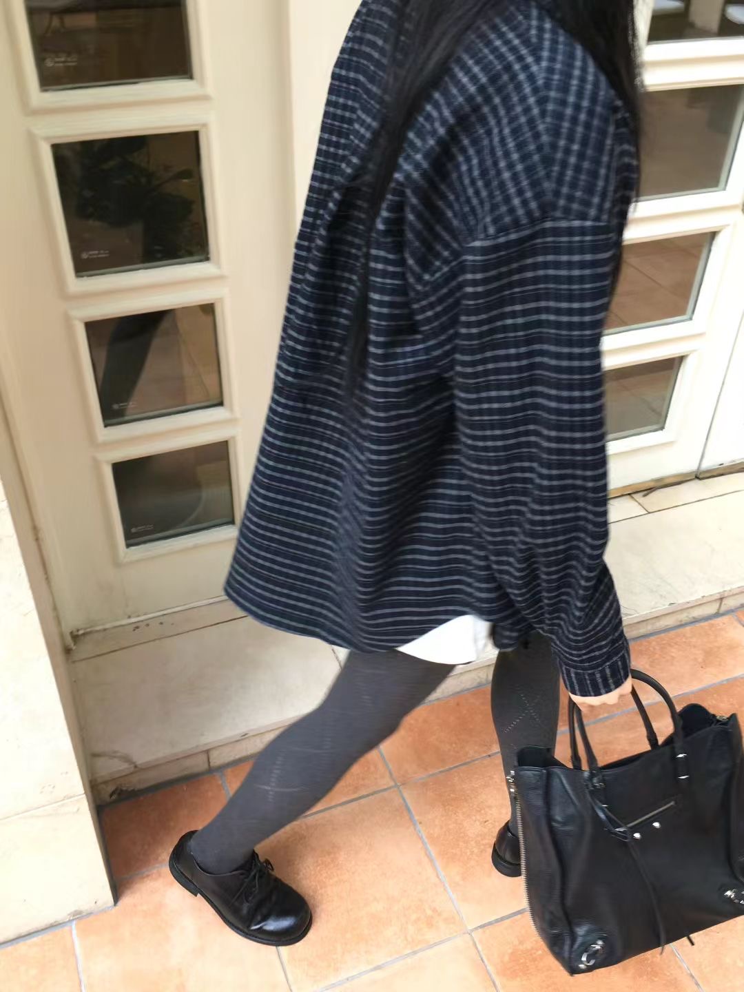 AVANDACE韓國直郵㊣女裝新品職業人氣休閑時尚襯衫蕾絲衫格子AVANDACE襯衫/蕾絲衫