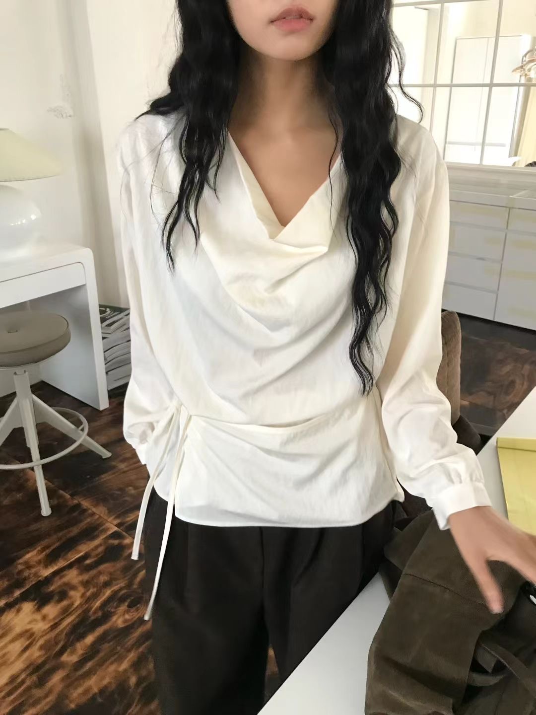 AVANDACE韓國直郵㊣女士新款25秋冬真品推薦熱賣襯衫蕾絲衫AVANDACE襯衫/蕾絲衫圖色1