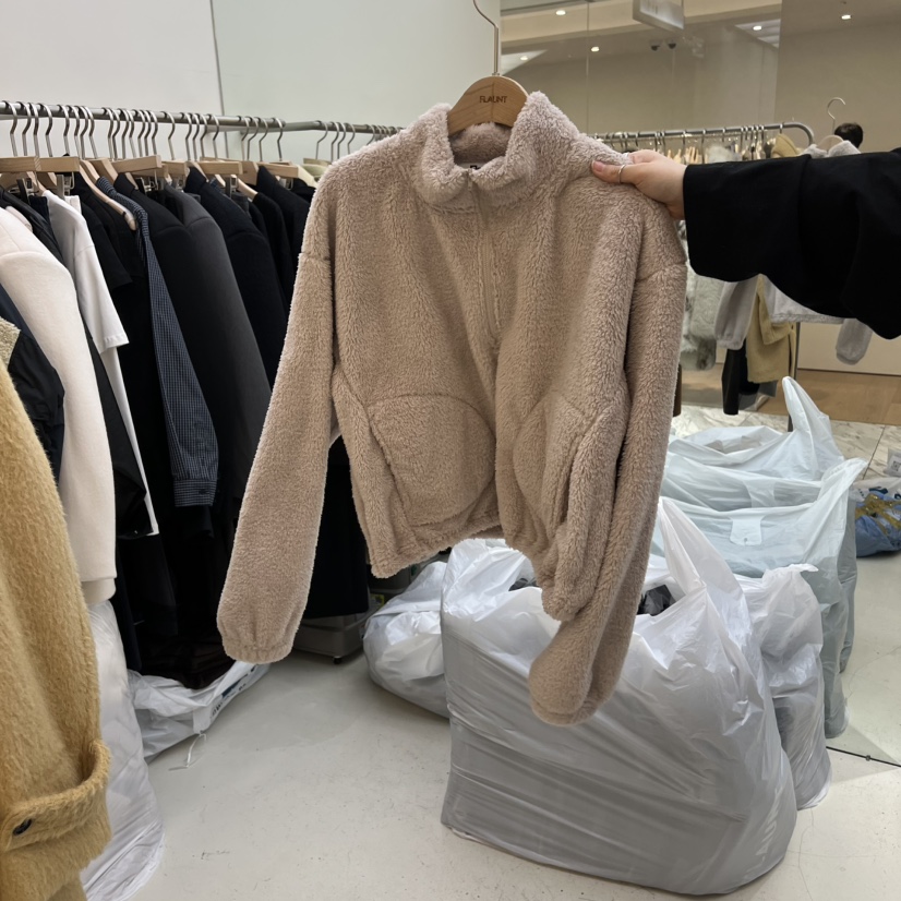 FLAUNT韓國直郵㊣女士新款時尚真品25秋冬推薦熱賣休閑衛衣FLAUNT衛衣圖色1