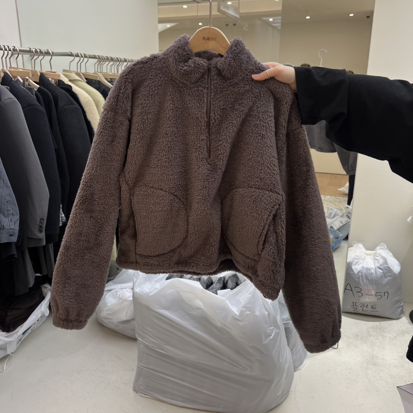 FLAUNT韓國直郵㊣女士新款時尚真品25秋冬推薦熱賣休閑衛衣FLAUNT衛衣圖色2