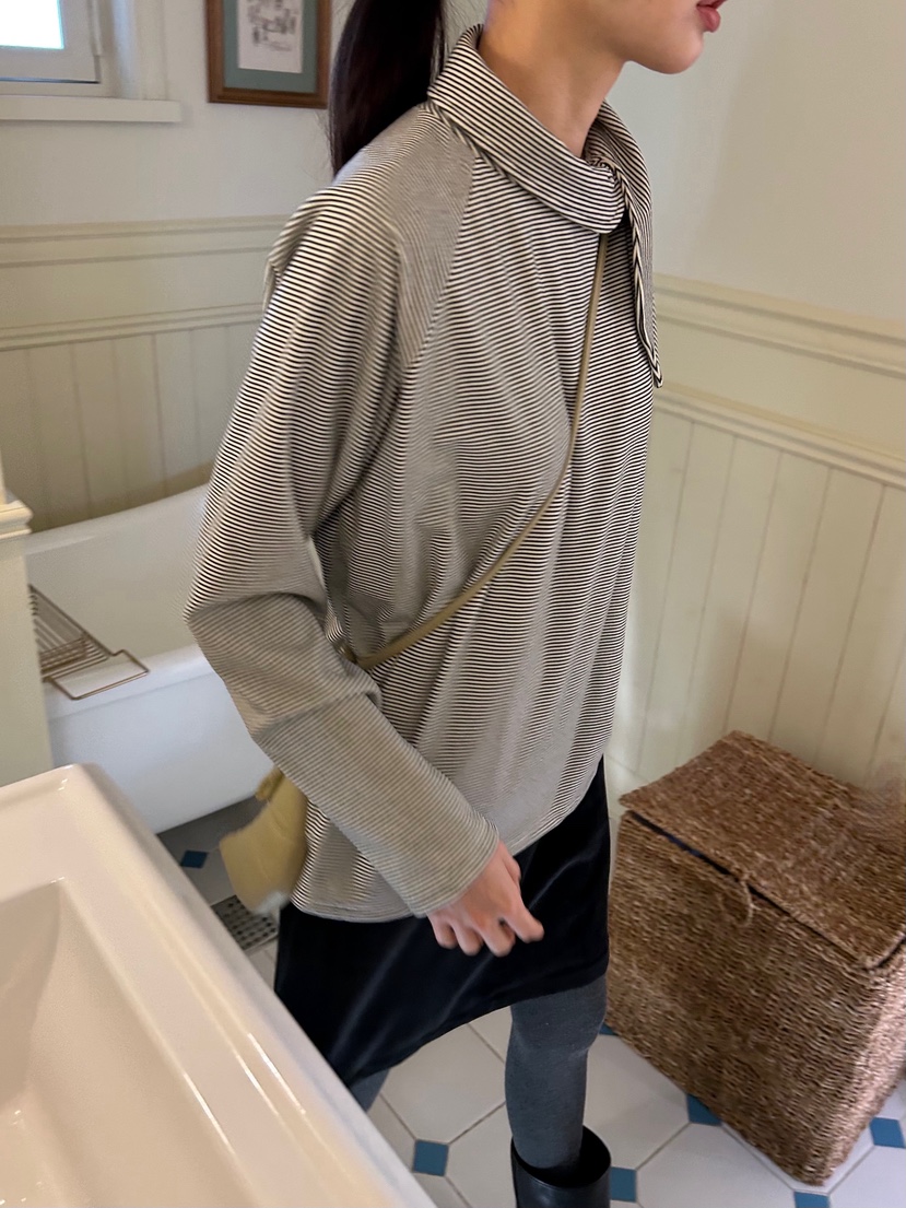 ME MO韓國代購㊣女士新品人氣推薦真品職業熱賣休閑長袖T恤ME MO長袖T恤