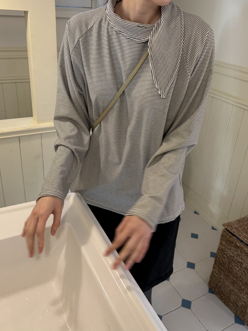 ME MO韓國代購㊣女士新品人氣推薦真品職業熱賣休閑長袖T恤ME MO長袖T恤