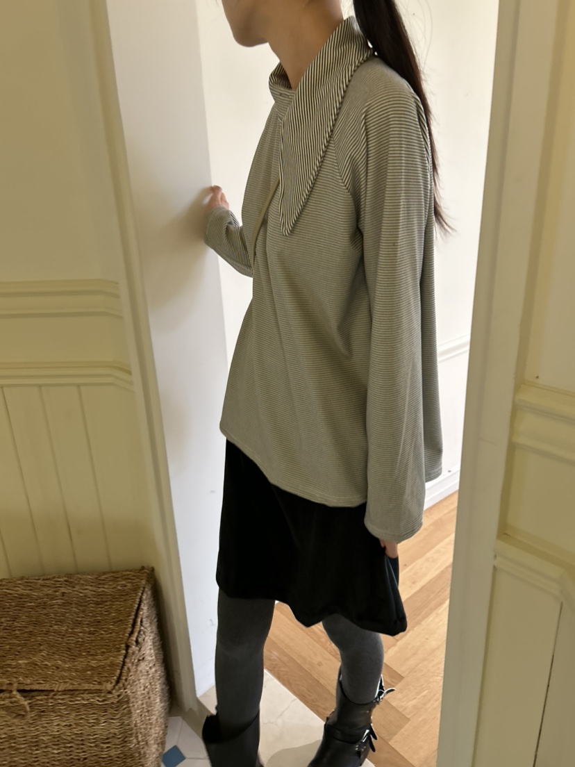 ME MO韓國代購㊣女士新品人氣推薦真品職業熱賣休閑長袖T恤ME MO長袖T恤