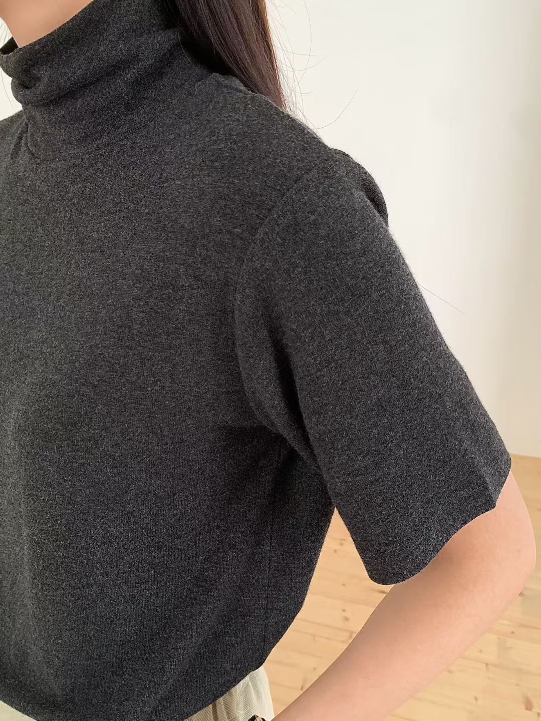 CHOCOLATE-초콜렛-T韓國代購㊣女士新款25秋冬時尚T恤安哥拉CHOCOLATET恤