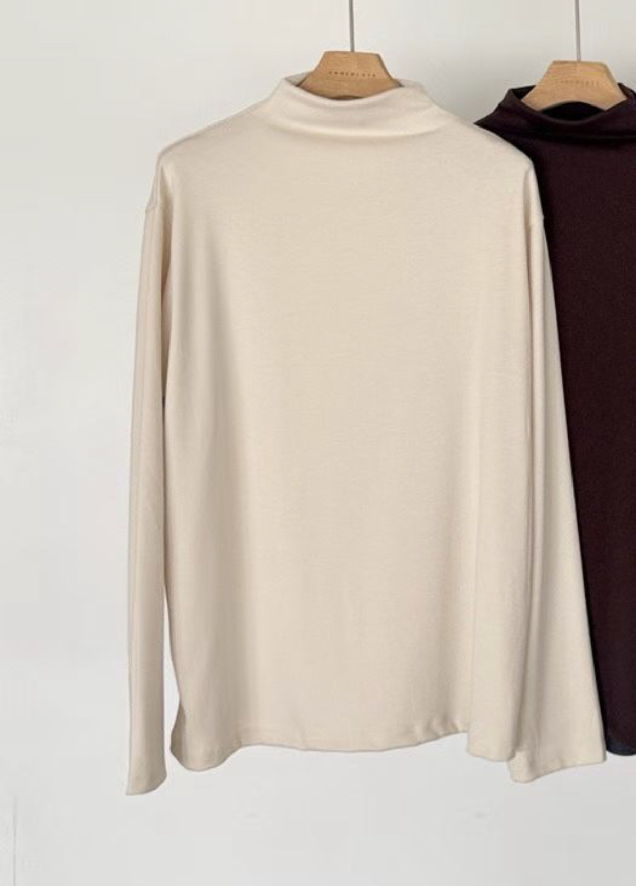 CHOCOLATE-초콜렛-T韓國直郵㊣女士新品人氣職業推薦長袖T恤CHOCOLATE長袖T恤圖色1