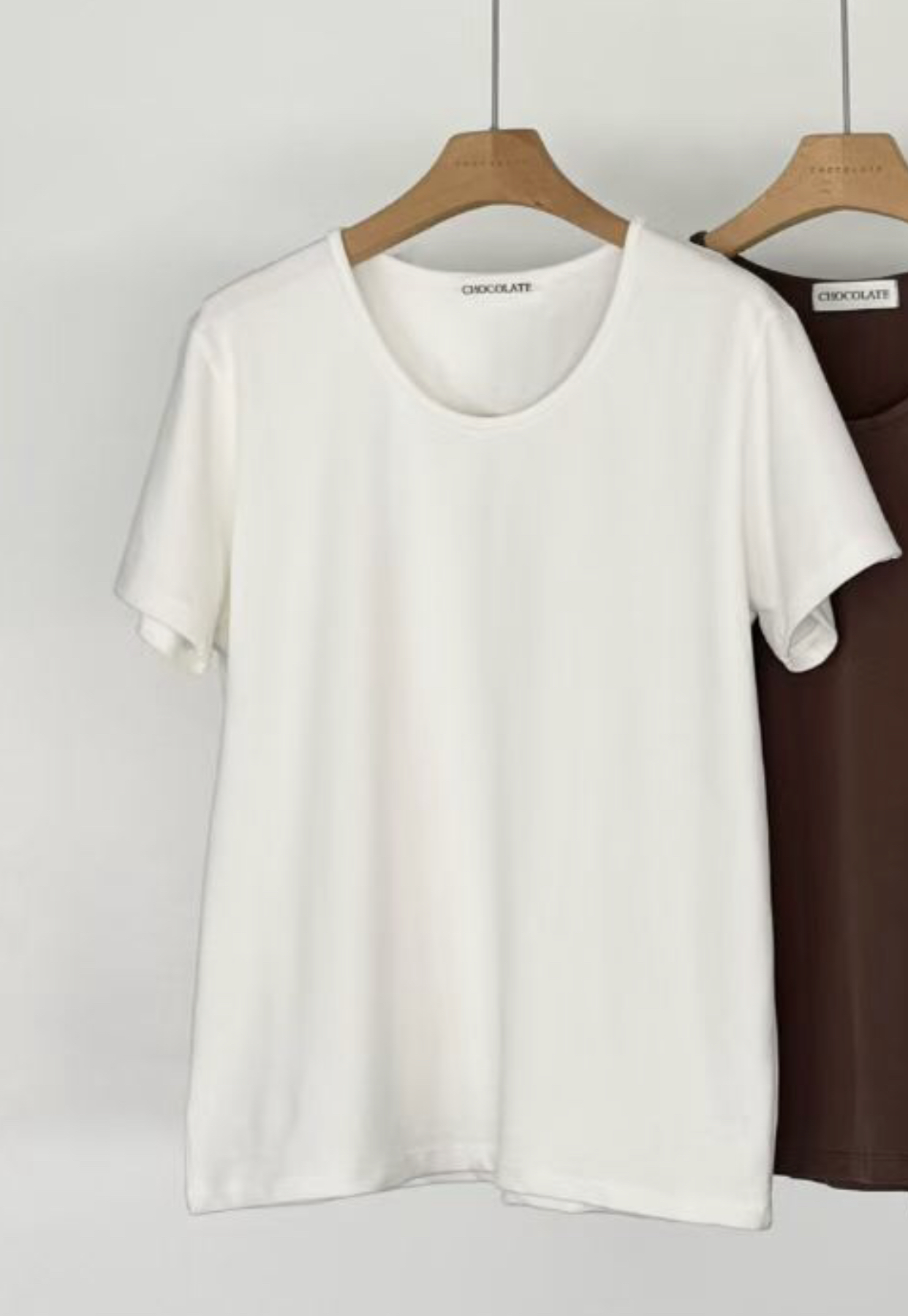 CHOCOLATE-초콜렛-T東大門㊣代購女裝新品職業推薦熱賣T恤CHOCOLATET恤圖色1
