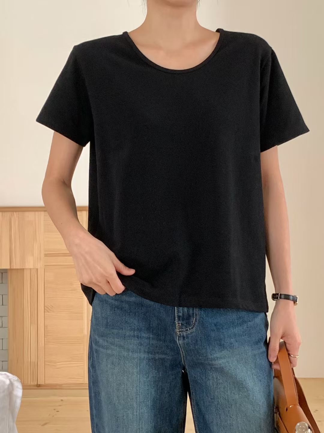 CHOCOLATE-초콜렛-T東大門㊣代購女裝新品職業推薦熱賣T恤CHOCOLATET恤圖色4