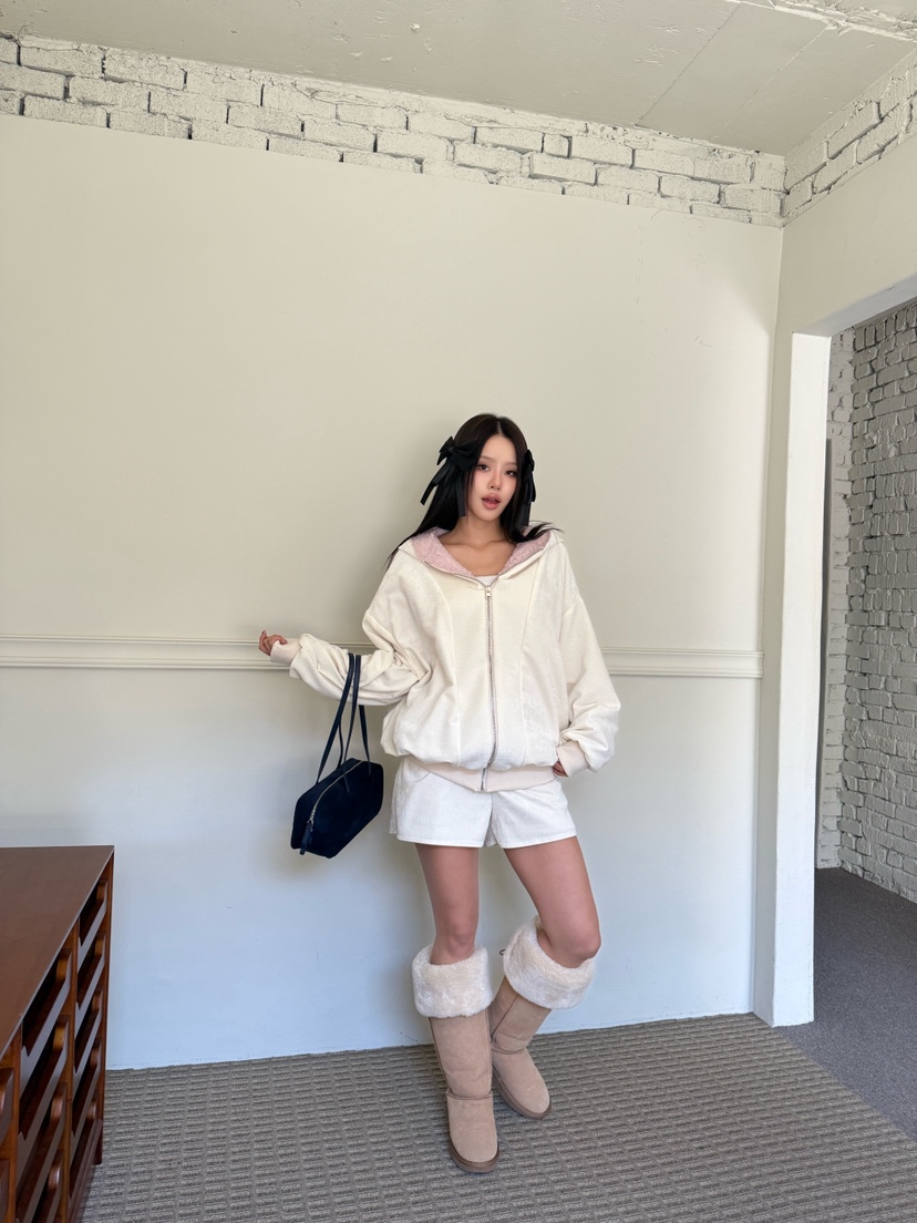 TRIPLE SEVEN韓國直郵㊣女士新品熱賣休閑職業人氣短褲雙面TRIPLE SEVEN短褲