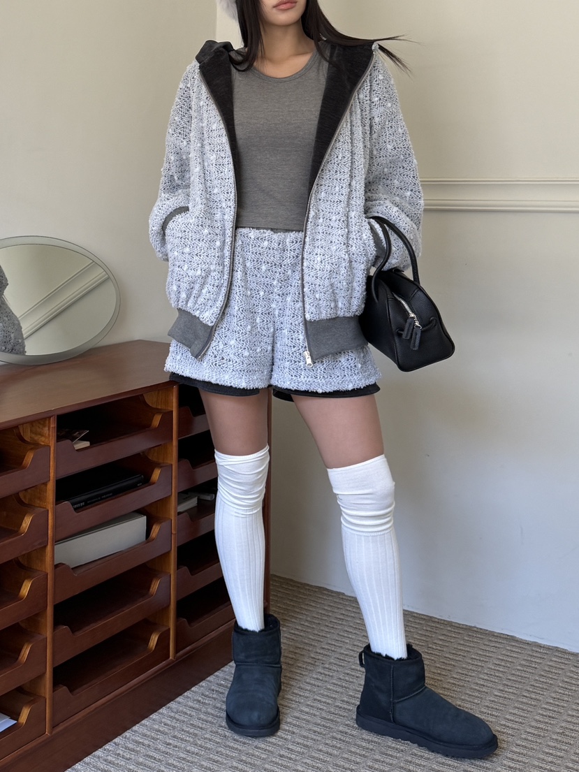 TRIPLE SEVEN韓國直郵㊣女士新品熱賣休閑職業人氣短褲雙面TRIPLE SEVEN短褲