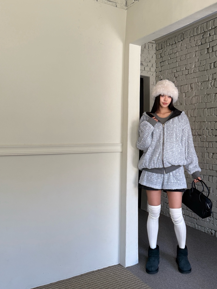 TRIPLE SEVEN韓國直郵㊣女士新品熱賣休閑職業人氣短褲雙面TRIPLE SEVEN短褲