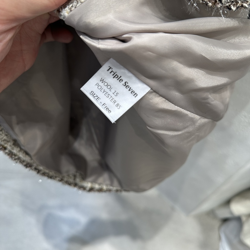 TRIPLE SEVEN韓國代購㊣女裝新品職業休閑人氣25秋冬真品夾克TRIPLE SEVEN夾克