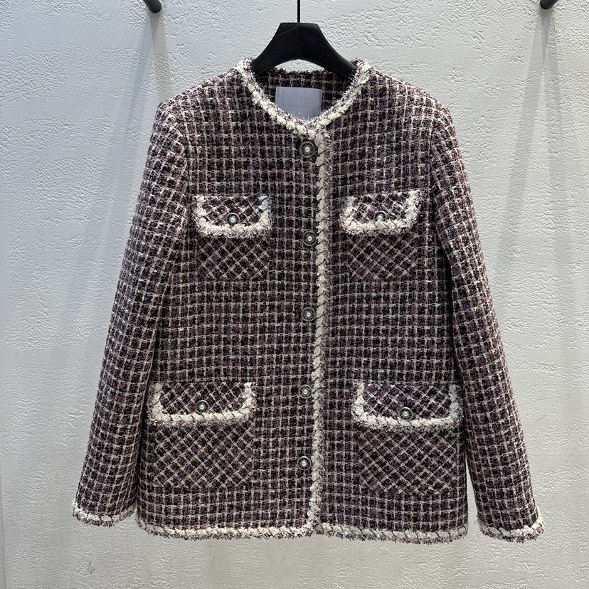 TRIPLE SEVEN韓國代購㊣女裝新品職業休閑人氣25秋冬真品夾克TRIPLE SEVEN夾克圖色2