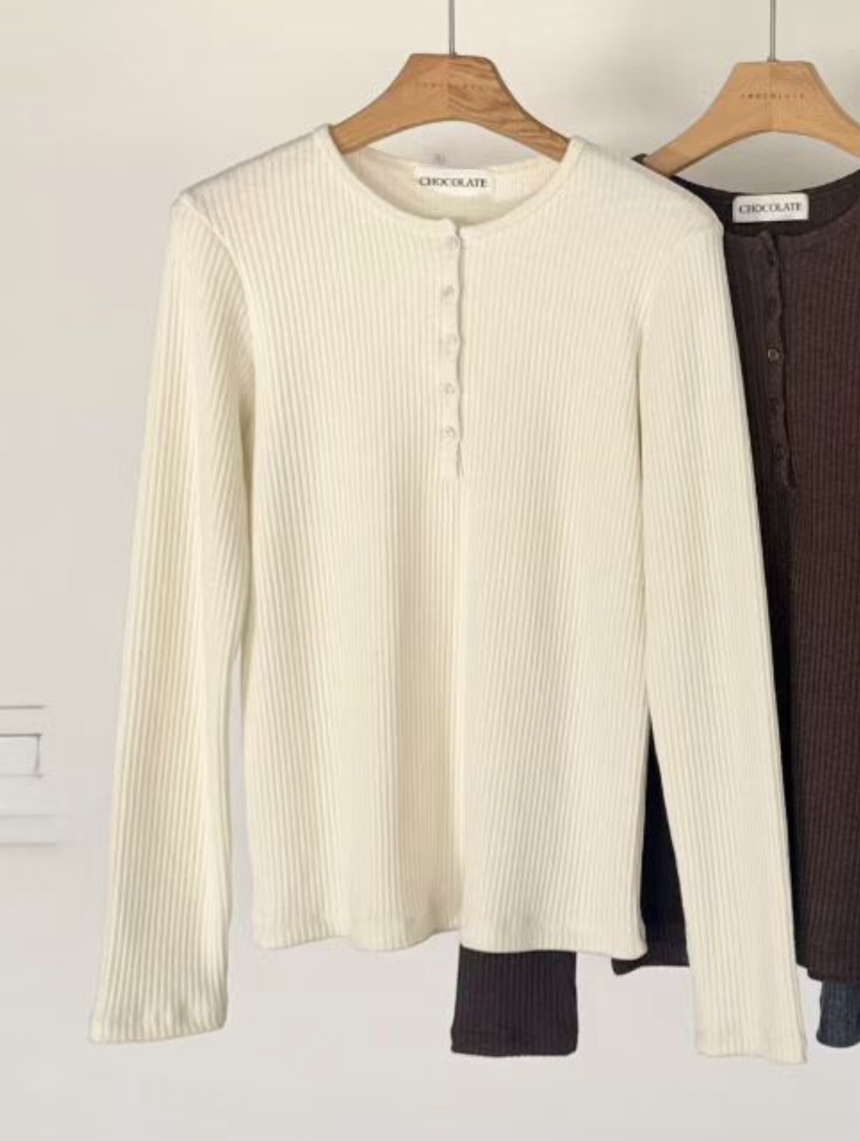 CHOCOLATE-초콜렛-T韓國代購㊣女裝新款人氣推薦休閑針織衫CHOCOLATE針織衫圖色1