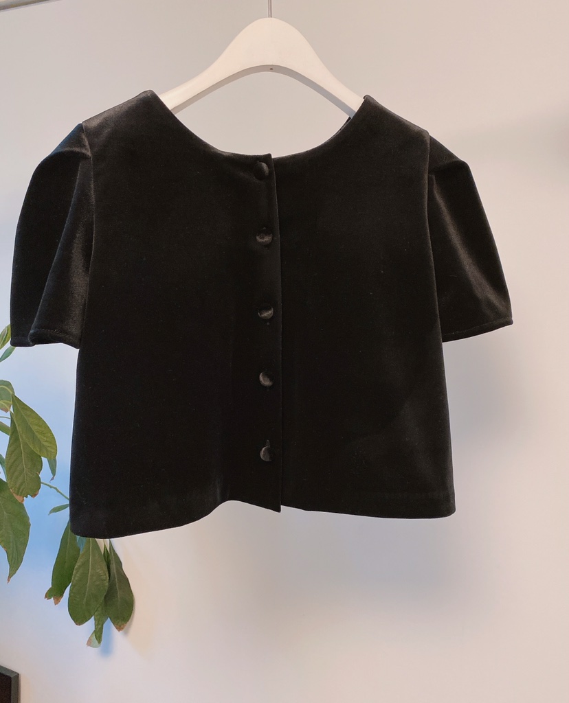 LETAILOR韓國直郵㊣女士新款休閑推薦襯衫蕾絲衫天鵝絨雙面LETAILOR襯衫/蕾絲衫