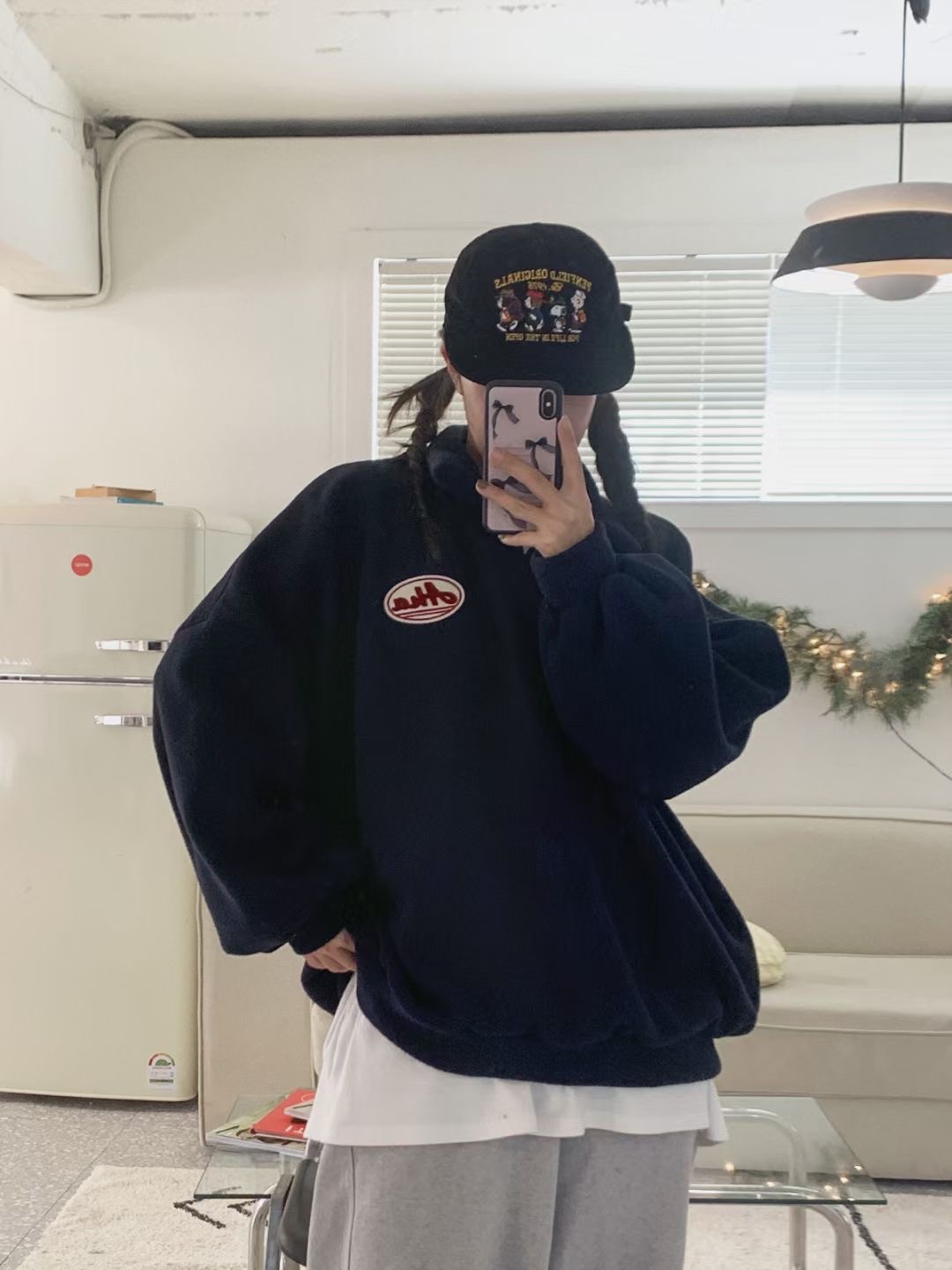 끌 벅지東大門㊣直郵女裝新款推薦熱賣25秋冬真品時尚衛衣Pull Buck衛衣圖色4