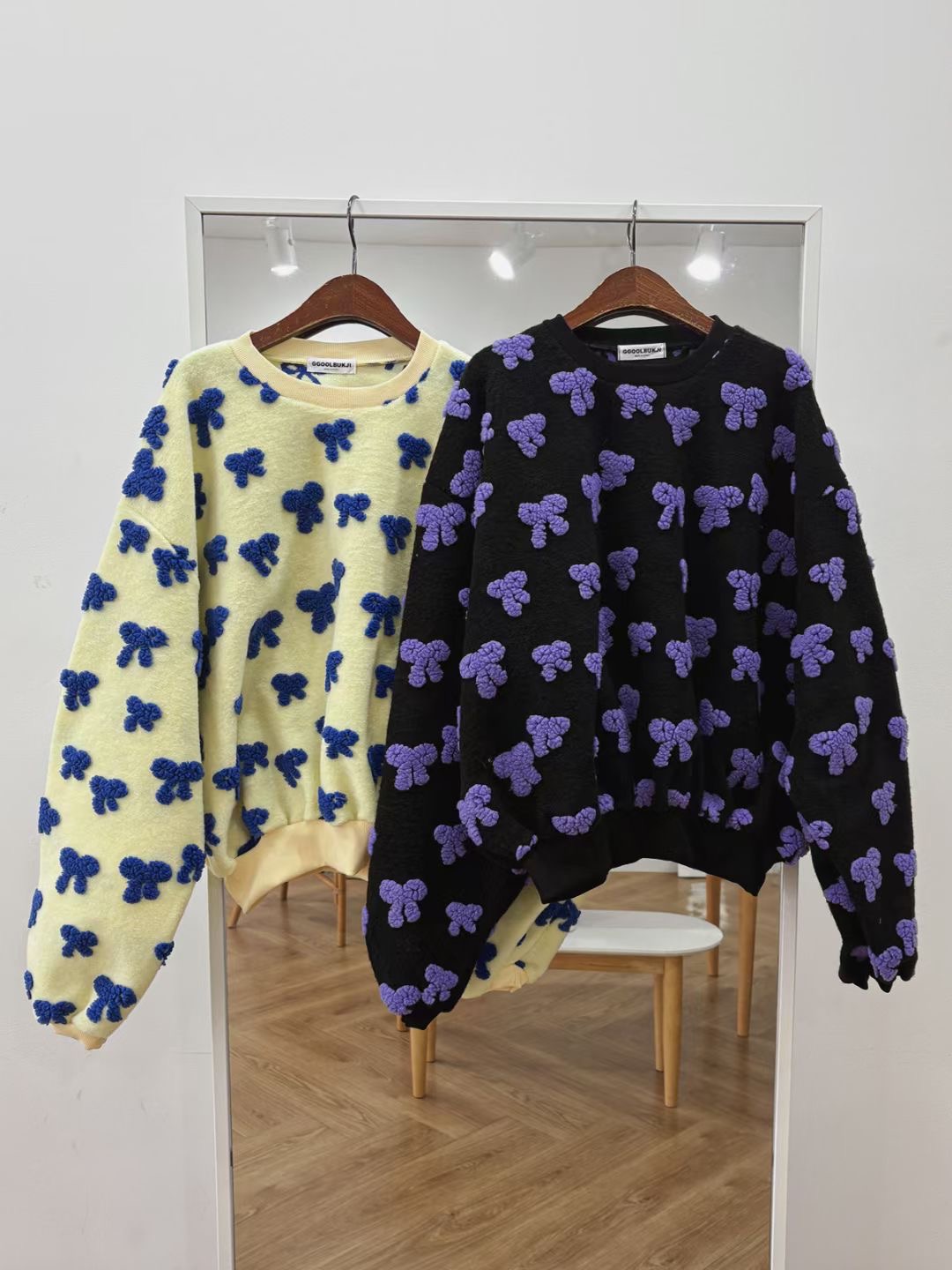 끌 벅지韓國直郵㊣女裝新品熱賣職業推薦25秋冬真品休閑衛衣Pull Buck衛衣