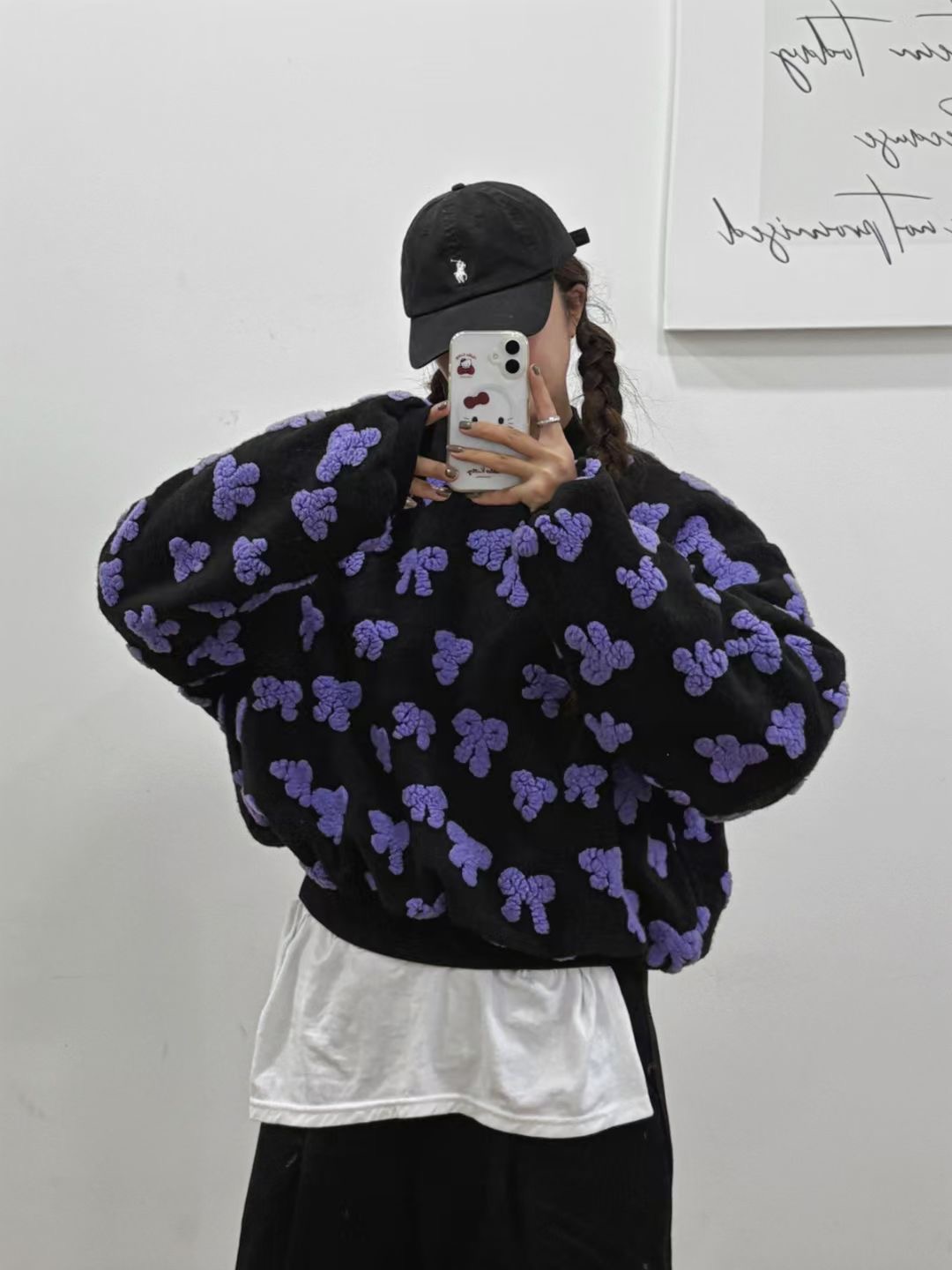 끌 벅지韓國直郵㊣女裝新品熱賣職業推薦25秋冬真品休閑衛衣Pull Buck衛衣圖色1