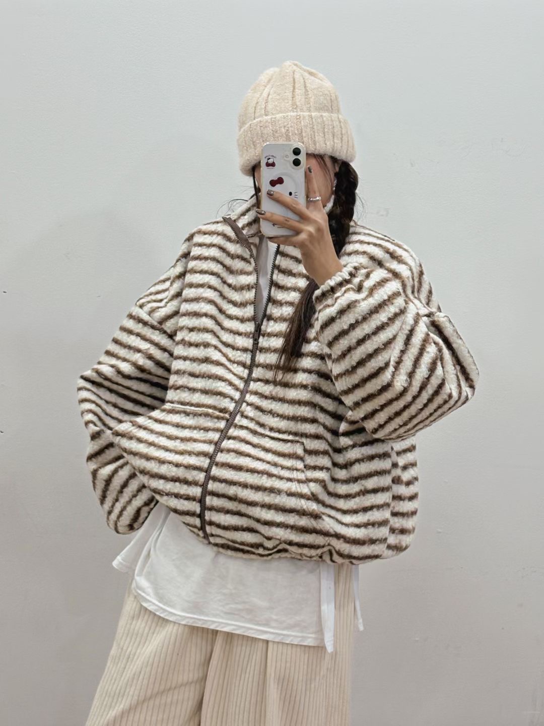 끌 벅지東大門㊣直郵女裝新品25秋冬熱賣職業人氣推薦衛衣Pull Buck衛衣圖色2