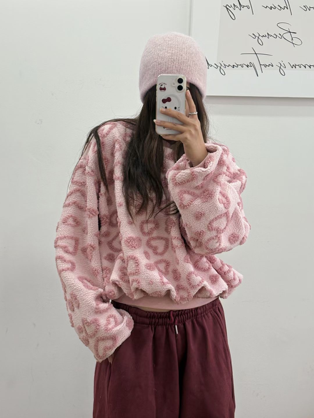 끌 벅지韓國代購㊣女士新品真品職業休閑熱賣人氣推薦衛衣Pull Buck衛衣圖色1