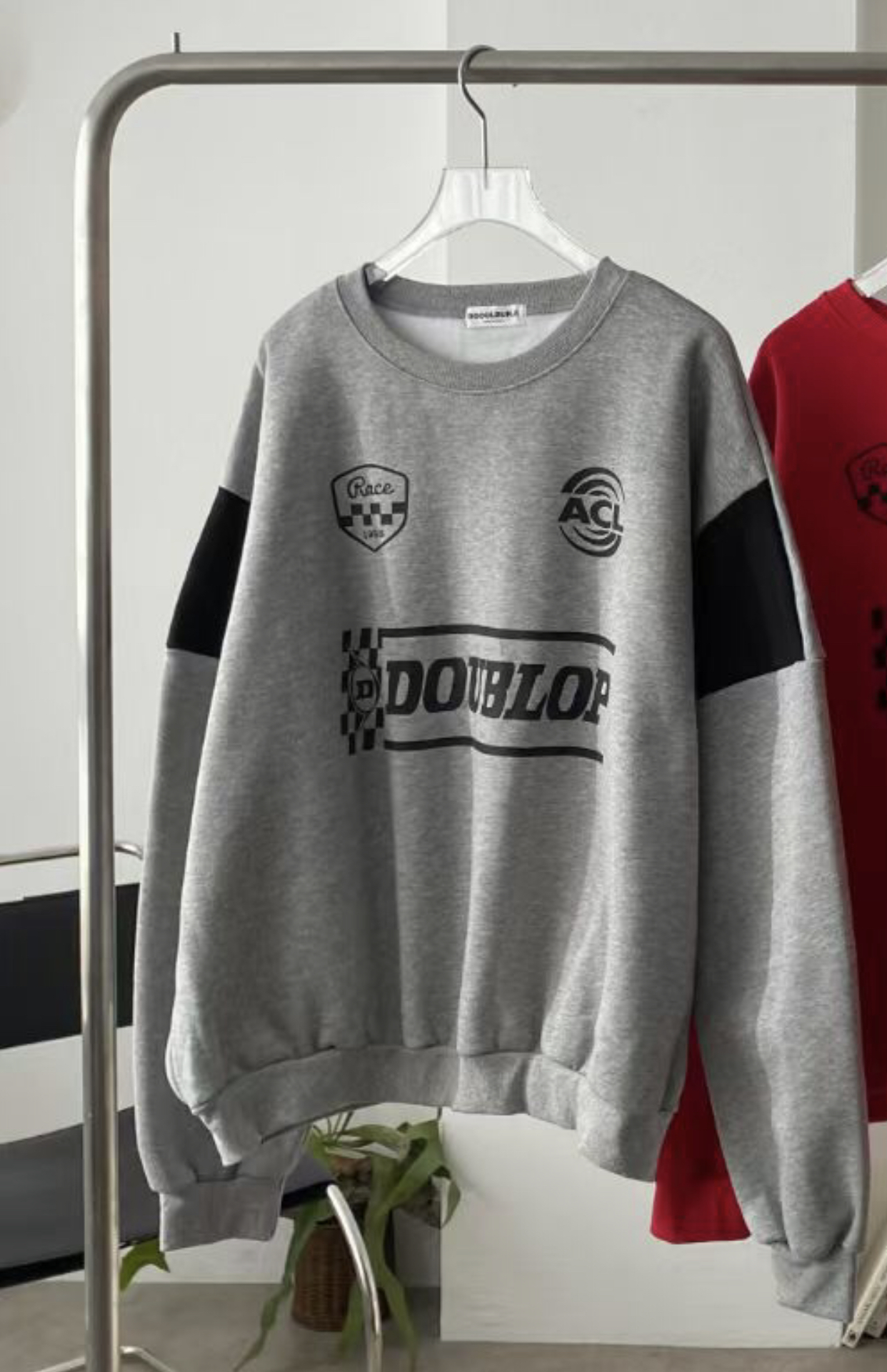 끌 벅지東大門㊣實拍女士新款職業25秋冬休閑人氣真品衛衣Pull Buck衛衣圖色1