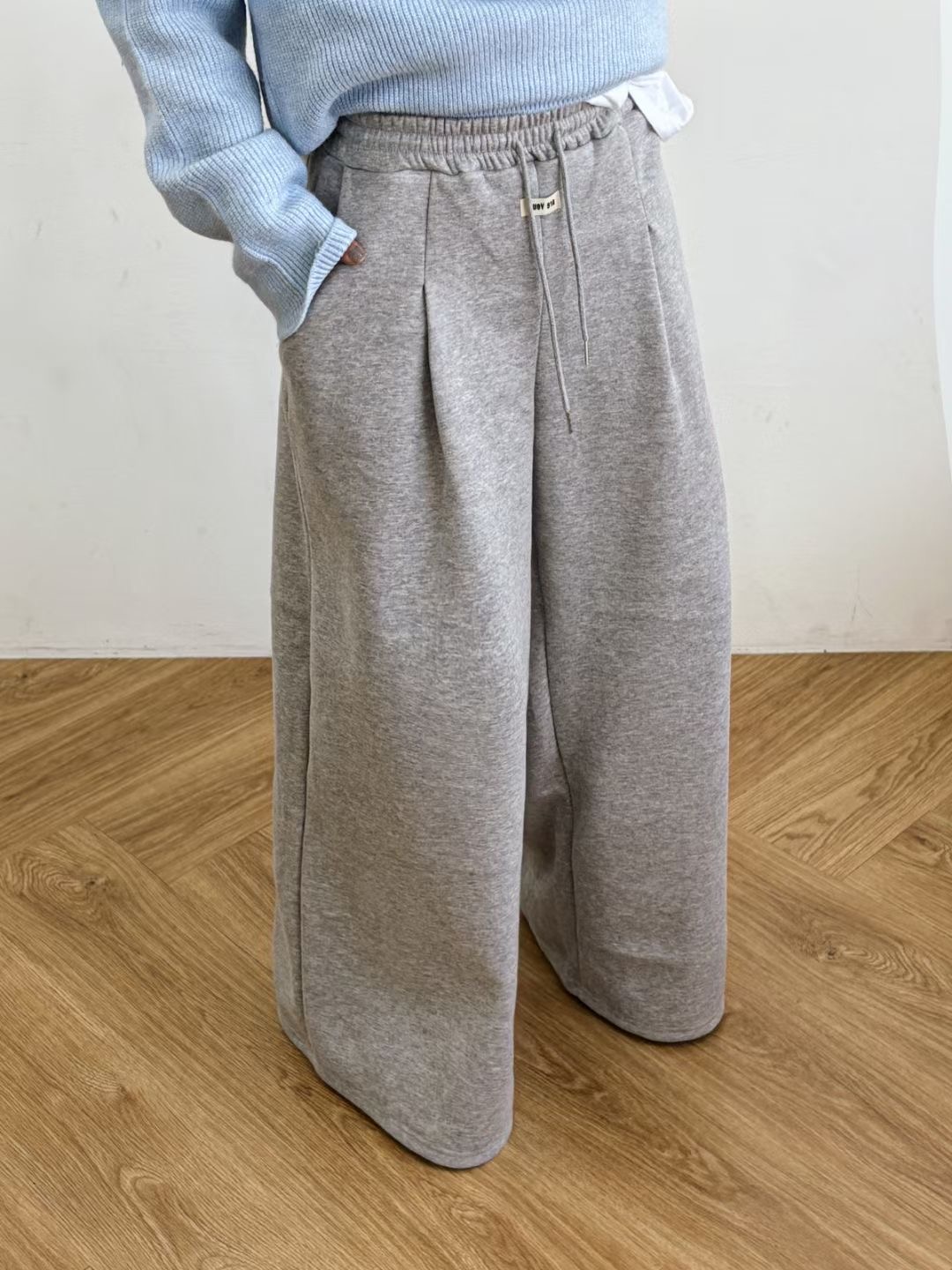 끌 벅지東大門㊣代購女裝新款休閑推薦時尚真品職業休閑褲Pull Buck休閑褲圖色1