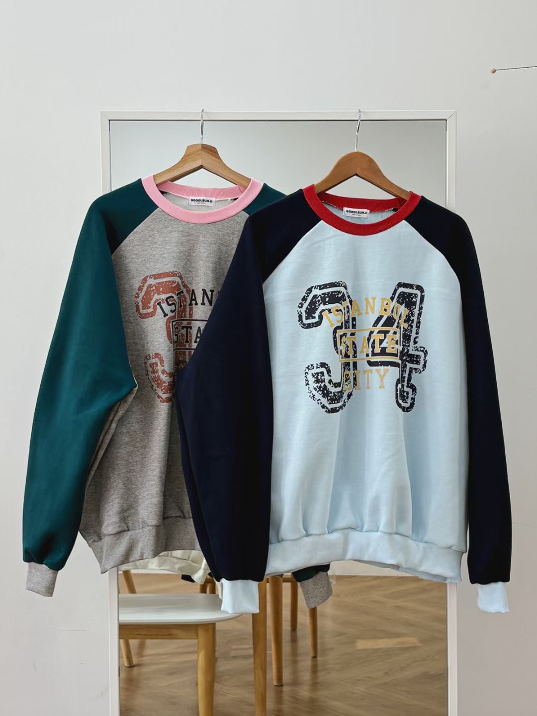 끌 벅지韓國代購㊣女裝新款熱賣人氣真品推薦時尚休閑衛衣Pull Buck衛衣