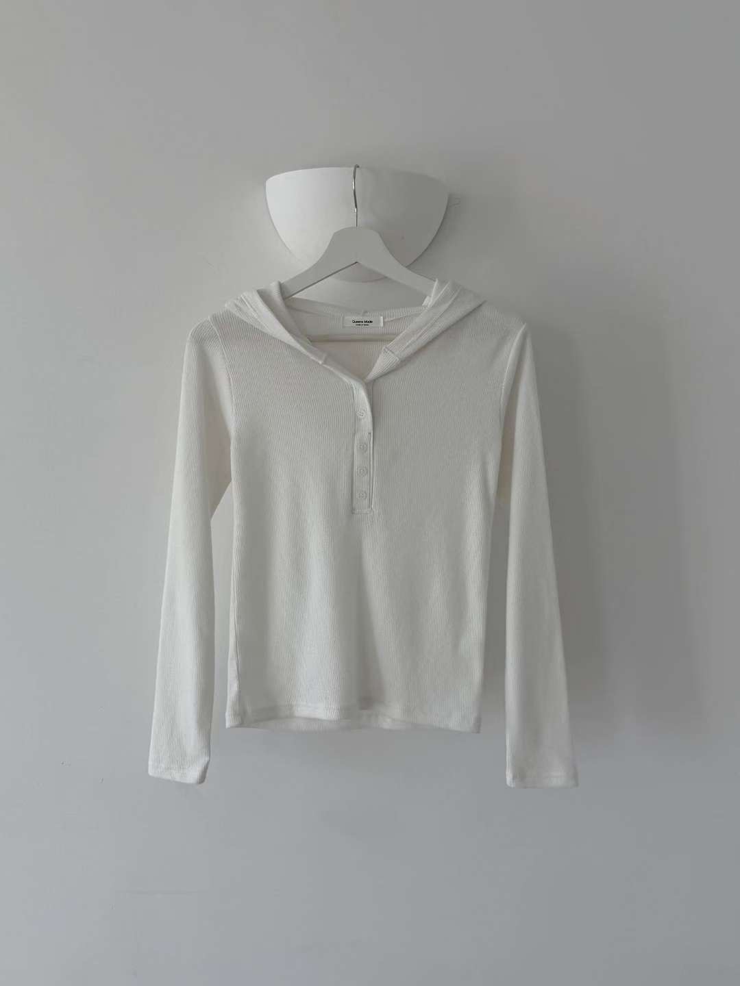 QUEENS MADE韓國直郵㊣女裝新品熱賣休閑推薦人氣時尚長袖T恤QUEENS MADE長袖T恤圖色3