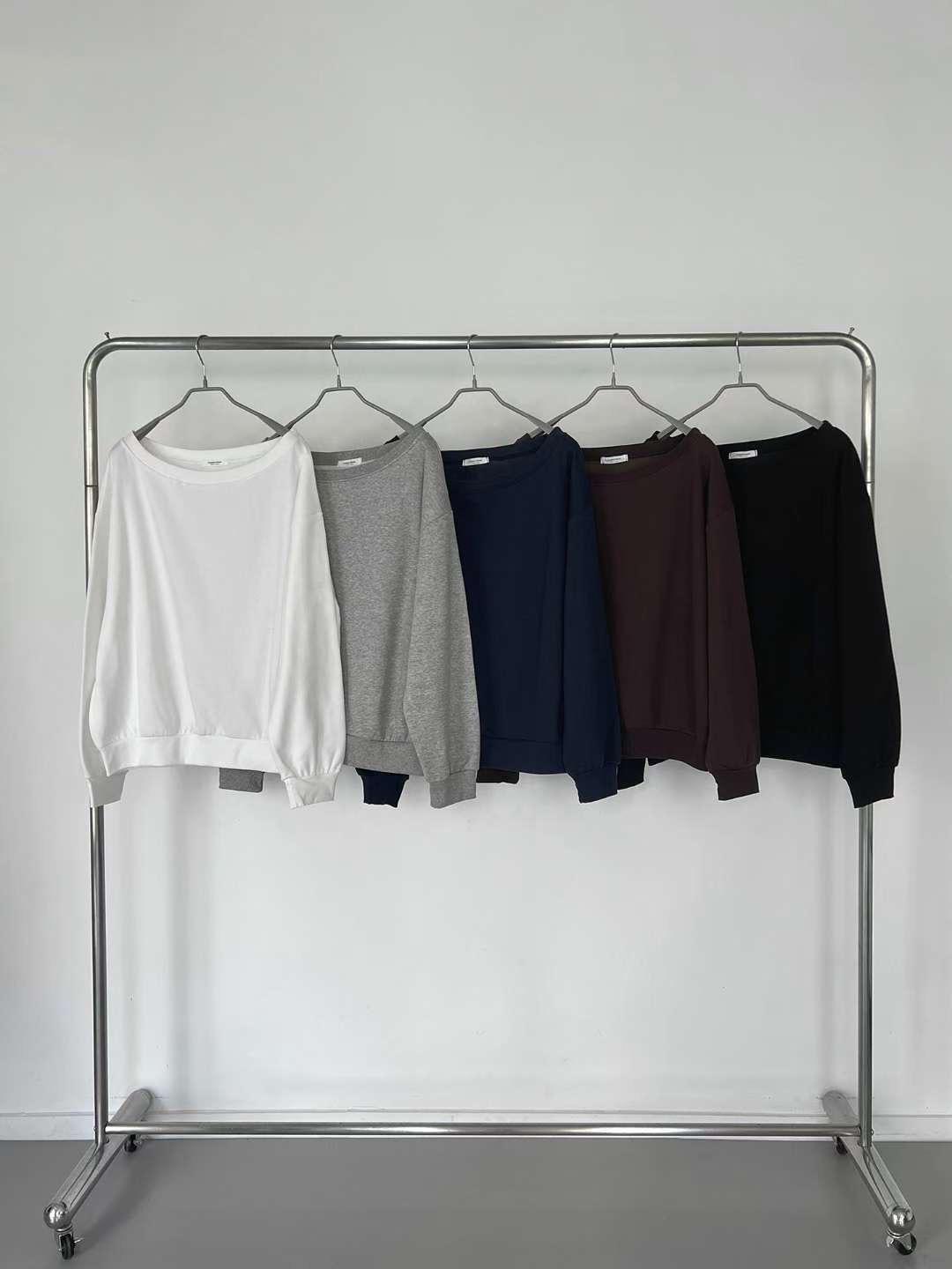 QUEENS MADE東大門㊣代購女士新品休閑時尚真品25秋冬衛衣QUEENS MADE衛衣圖色2左二色