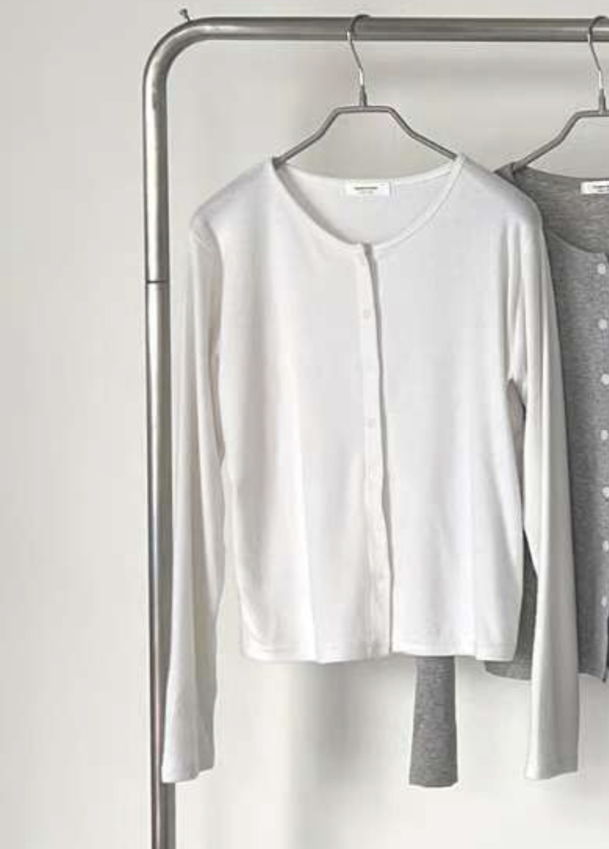 QUEENS MADE韓國直郵㊣女裝新款熱賣推薦時尚真品長袖T恤開衫QUEENS MADE長袖T恤圖色1