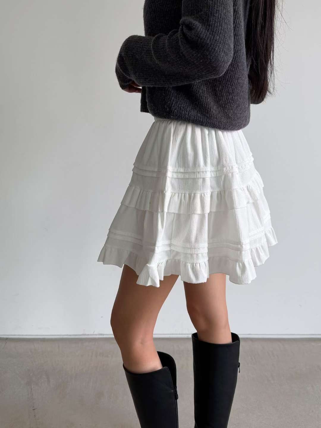 QUEENS MADE東大門㊣直郵女裝新款休閑推薦人氣時尚25秋冬短裙QUEENS MADE短裙