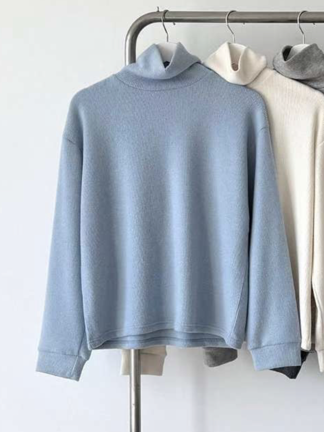 QUEENS MADE韓國代購㊣女裝新品推薦時尚熱賣休閑針織衫羊毛QUEENS MADE針織衫圖色1