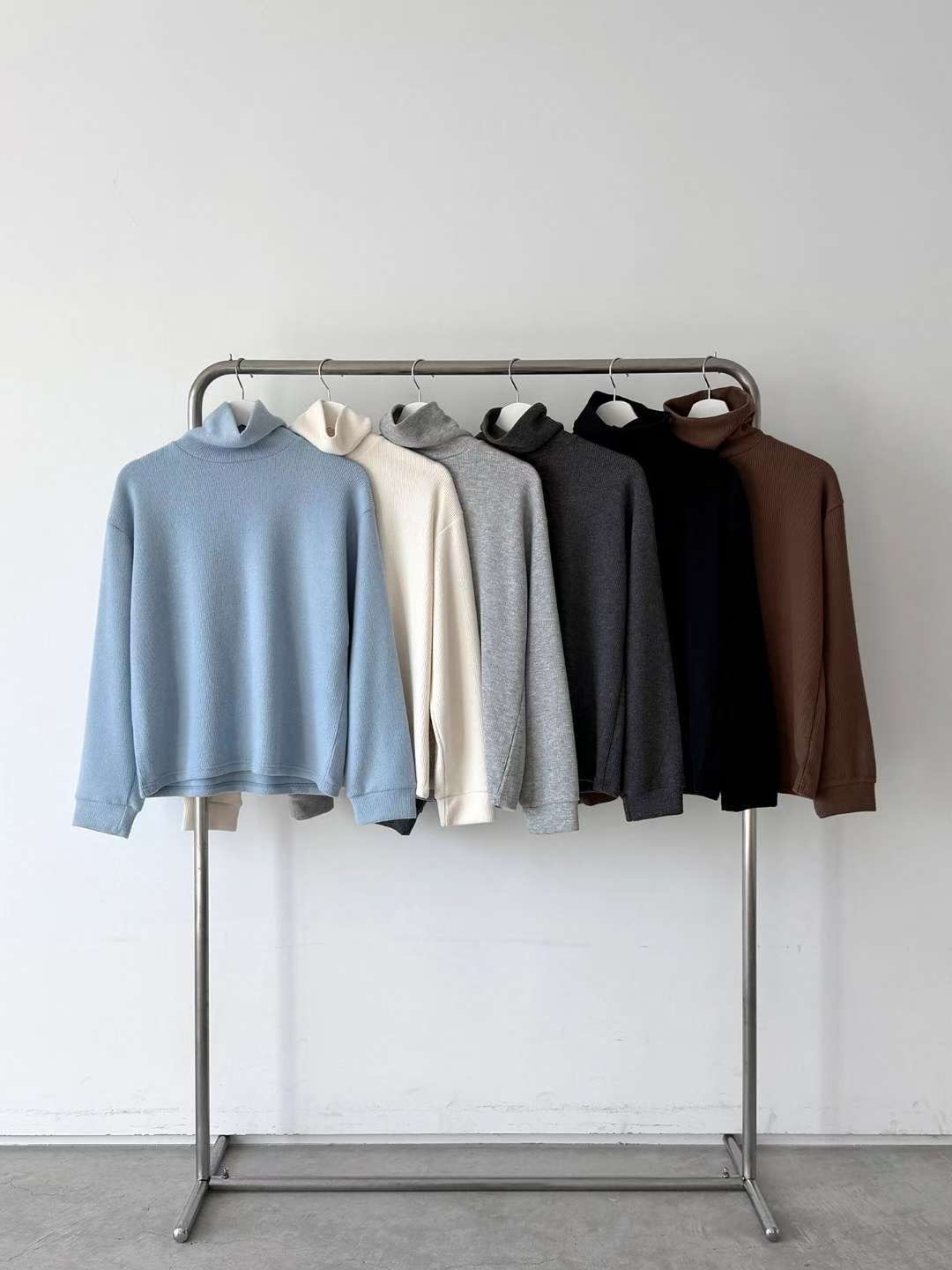 QUEENS MADE韓國代購㊣女裝新品推薦時尚熱賣休閑針織衫羊毛QUEENS MADE針織衫圖色5左五色