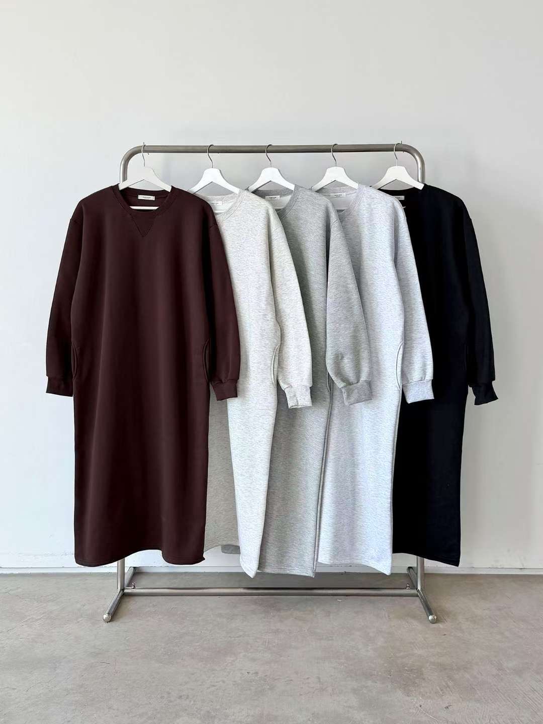 QUEENS MADE東大門㊣實拍女士新款真品人氣時尚休閑連衣裙QUEENS MADE連衣裙圖色5左五色