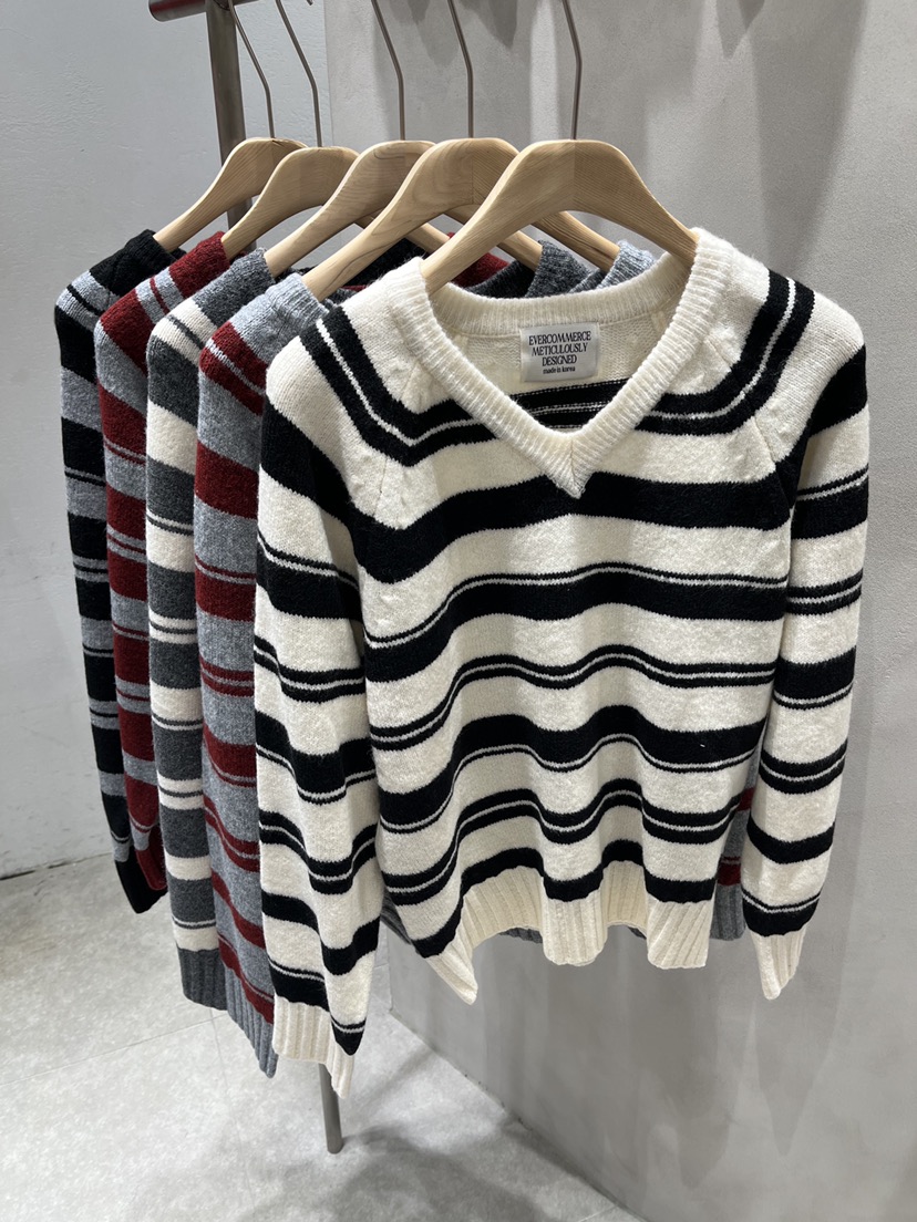 EVERCOMMERCE METICULOUSLY DESIGNED東大門㊣代購女士新款熱賣針織衫EVERCOMMERCE針織衫