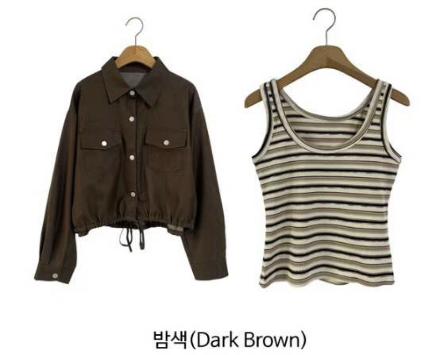 DKS08東大門㊣實拍女裝新品職業真品休閑時尚熱賣推薦人氣套裝DKS08套裝圖色2