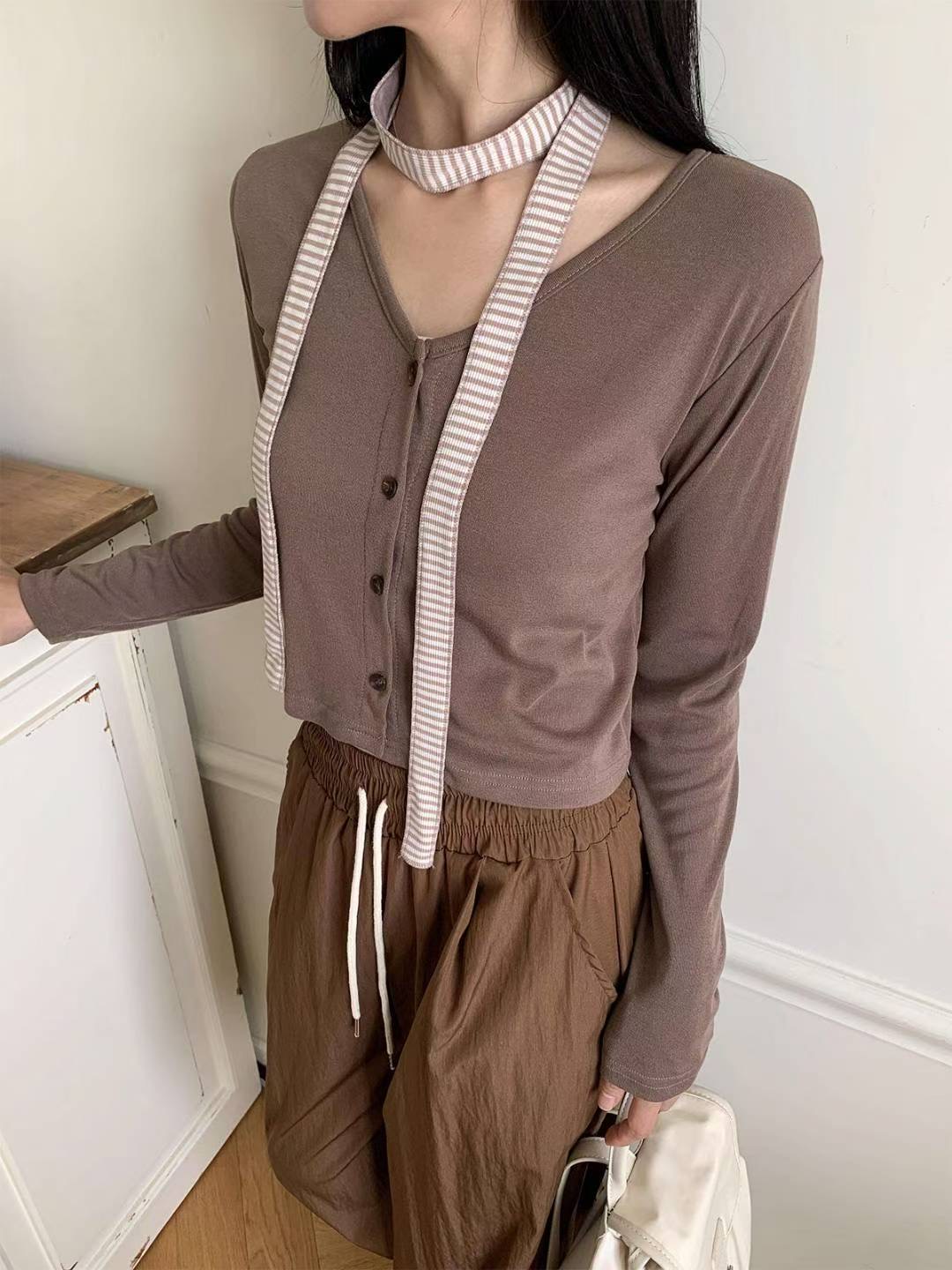 DKS08韓國代購㊣女士新款真品休閑推薦職業25秋冬人氣套裝套裝DKS08套裝