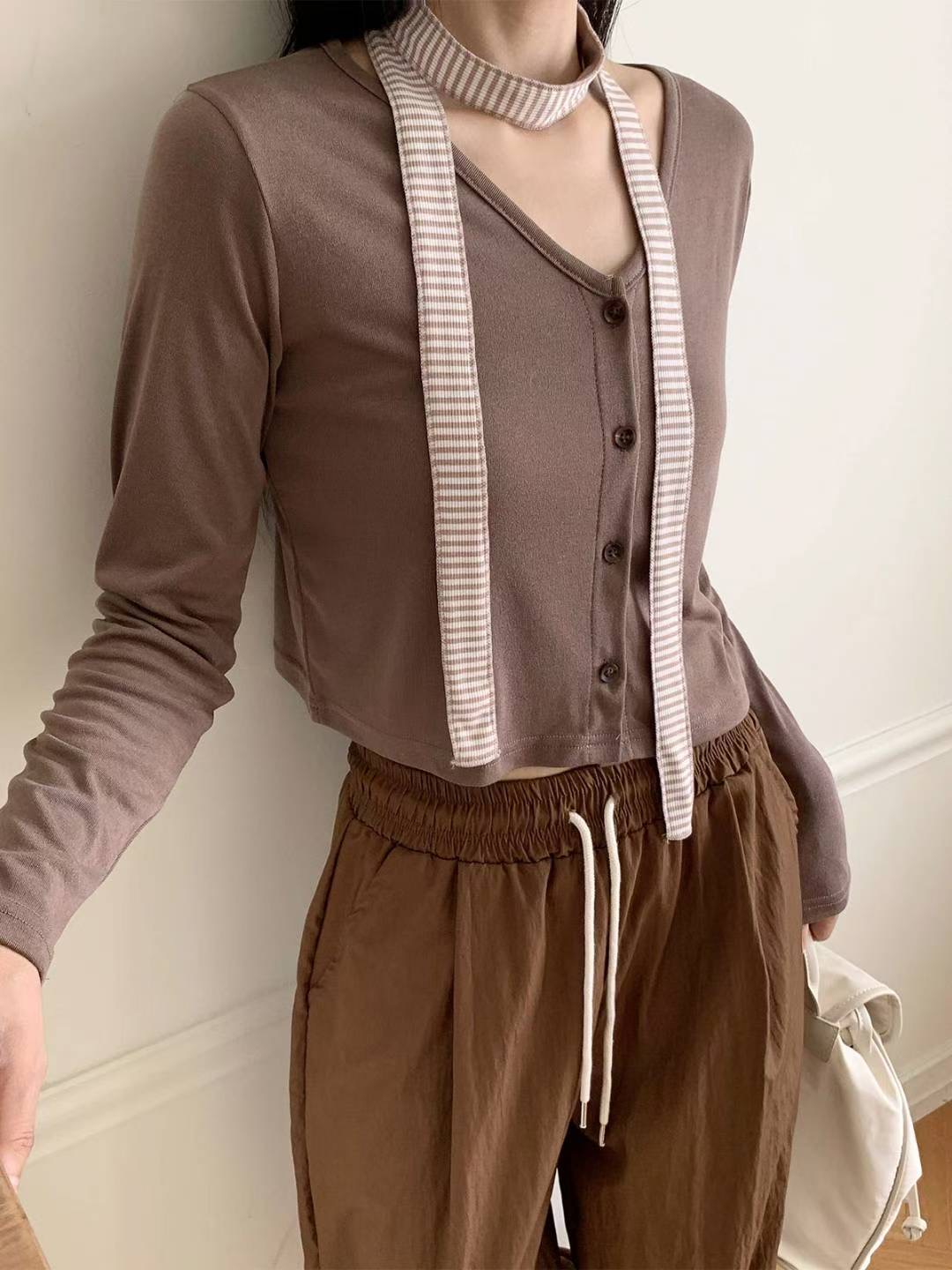 DKS08韓國代購㊣女士新款真品休閑推薦職業25秋冬人氣套裝套裝DKS08套裝