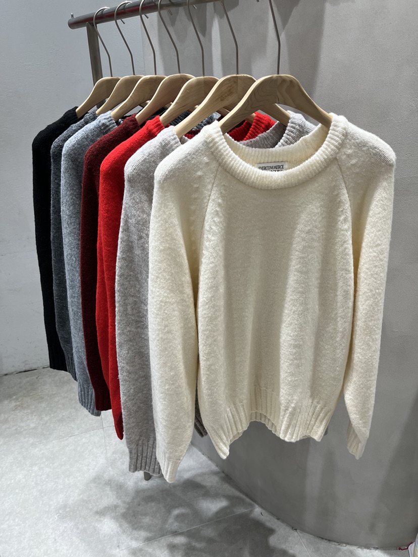 EVERCOMMERCE METICULOUSLY DESIGNED東大門㊣直郵女士新品推薦針織衫EVERCOMMERCE針織衫