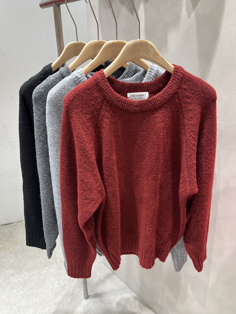 EVERCOMMERCE METICULOUSLY DESIGNED東大門㊣直郵女士新品推薦針織衫EVERCOMMERCE針織衫