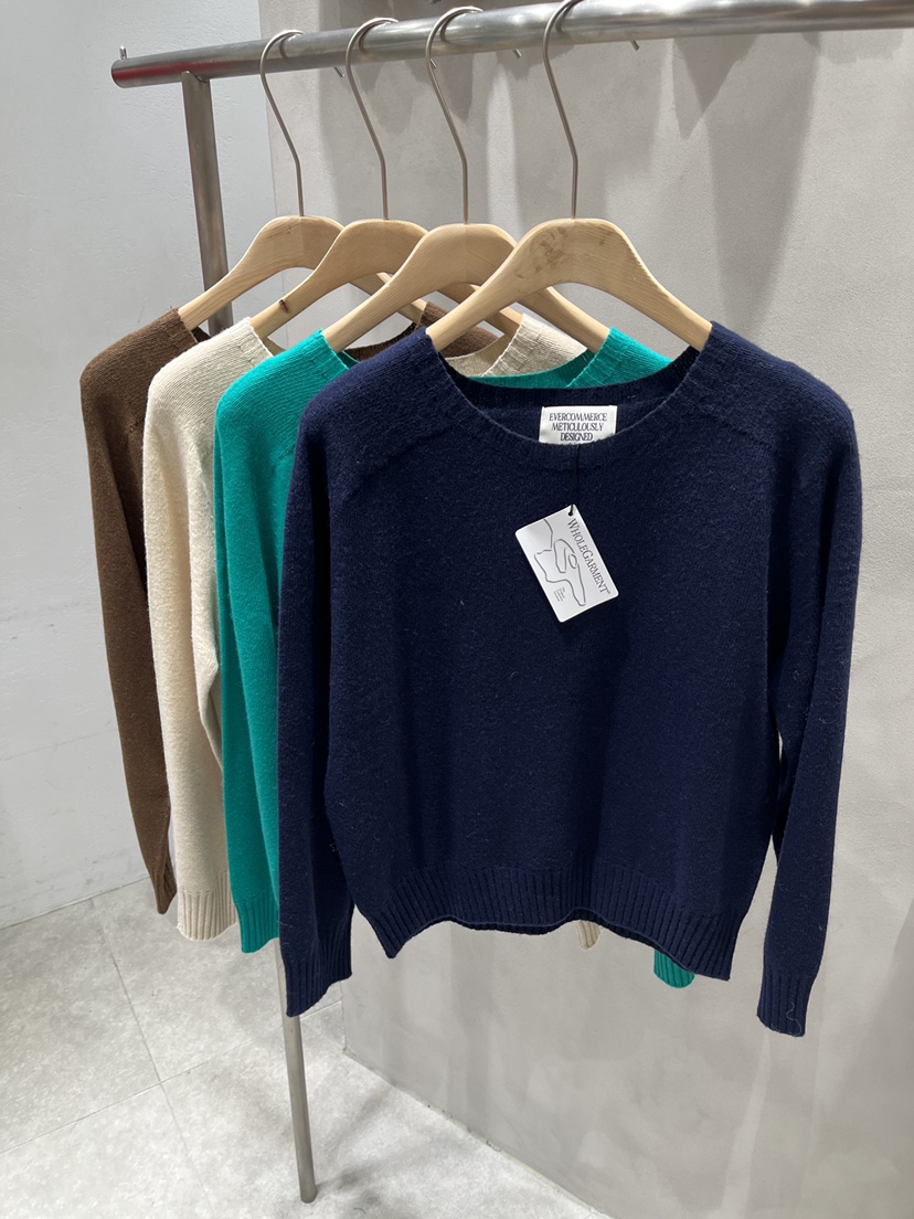 EVERCOMMERCE METICULOUSLY DESIGNED東大門㊣代購女裝新品時尚毛衣EVERCOMMERCE毛衣