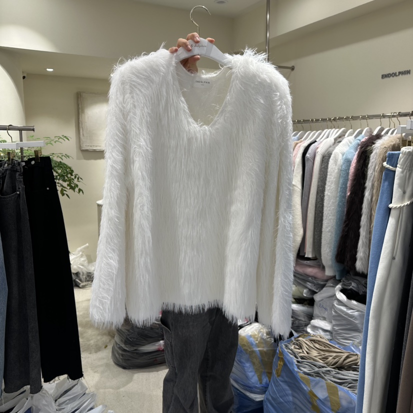 ENDOLPHIN東大門㊣代購女士新款休閑熱賣時尚真品25秋冬針織衫ENDOLPHIN針織衫圖色1