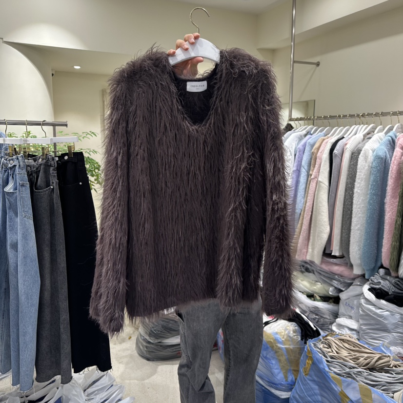 ENDOLPHIN東大門㊣代購女士新款休閑熱賣時尚真品25秋冬針織衫ENDOLPHIN針織衫圖色4