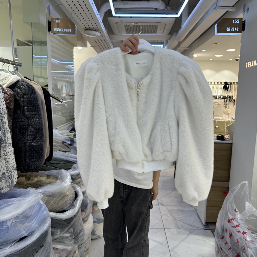 ENDOLPHIN東大門㊣直郵女裝新品休閑推薦人氣職業時尚25秋冬夾克ENDOLPHIN夾克圖色1