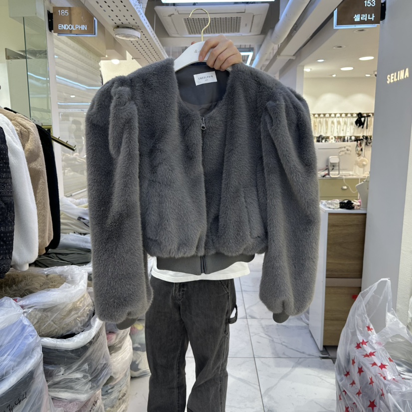 ENDOLPHIN東大門㊣直郵女裝新品休閑推薦人氣職業時尚25秋冬夾克ENDOLPHIN夾克圖色2