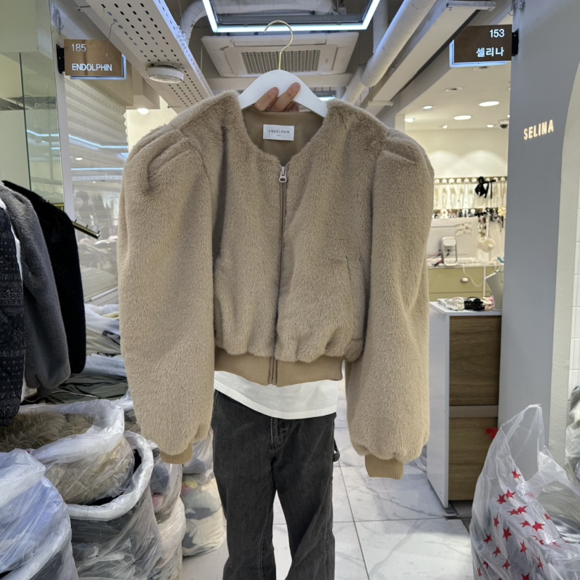 ENDOLPHIN東大門㊣直郵女裝新品休閑推薦人氣職業時尚25秋冬夾克ENDOLPHIN夾克圖色3