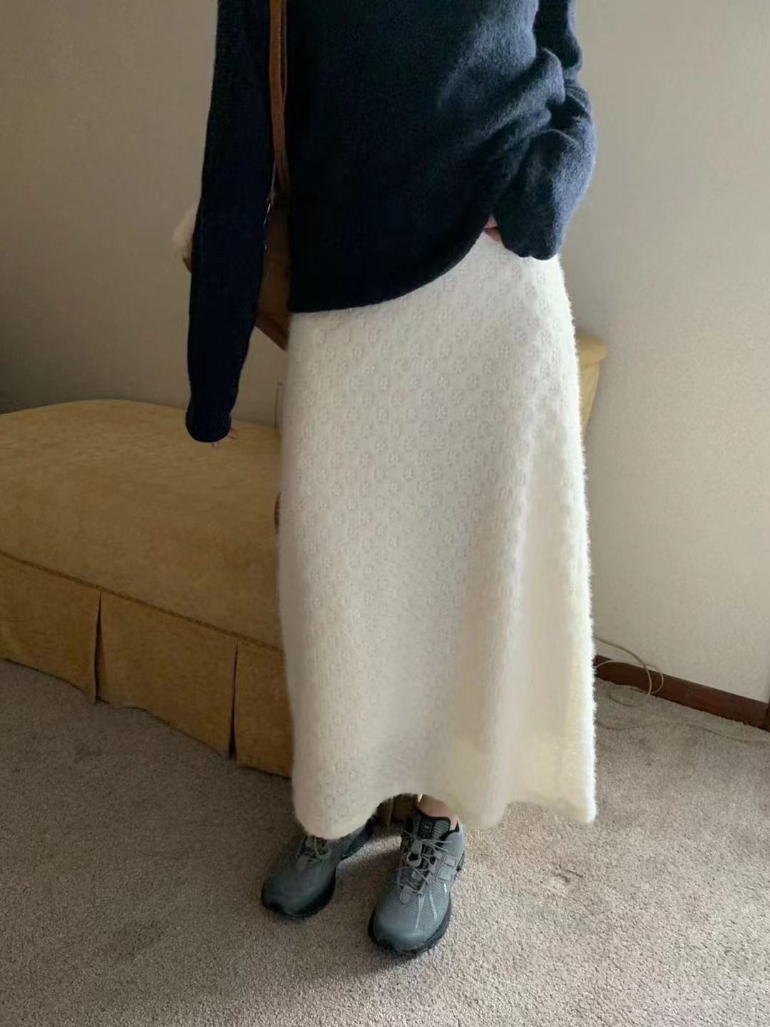 PYT-ot韓國直郵㊣女士新款真品休閑時尚職業人氣25秋冬長裙pretty young thing長裙