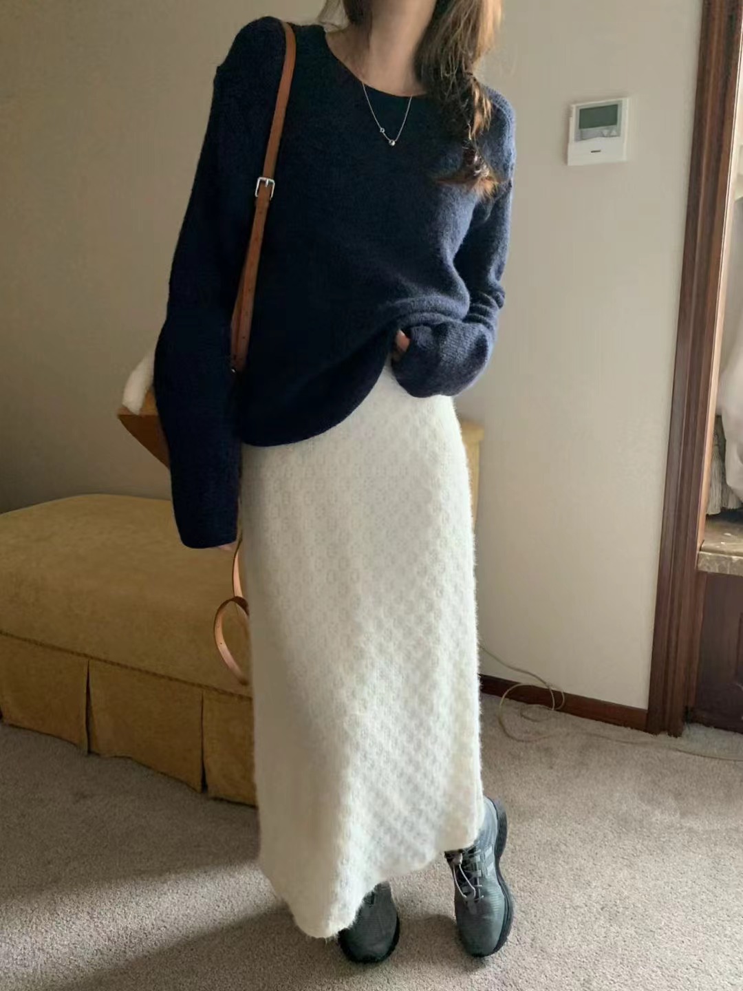 PYT-ot韓國直郵㊣女士新款真品休閑時尚職業人氣25秋冬長裙pretty young thing長裙